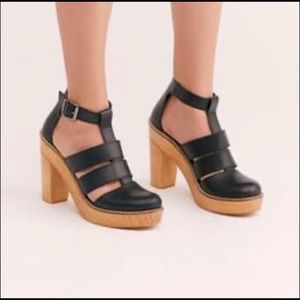 Free People Clog Platforms NWT